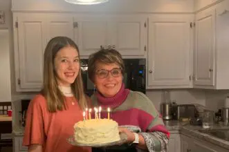 Cavod's founder Connie Dienner and her grand daughter.