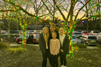 Cavod's Executive Director Connie Dienner posing with her family for a picture